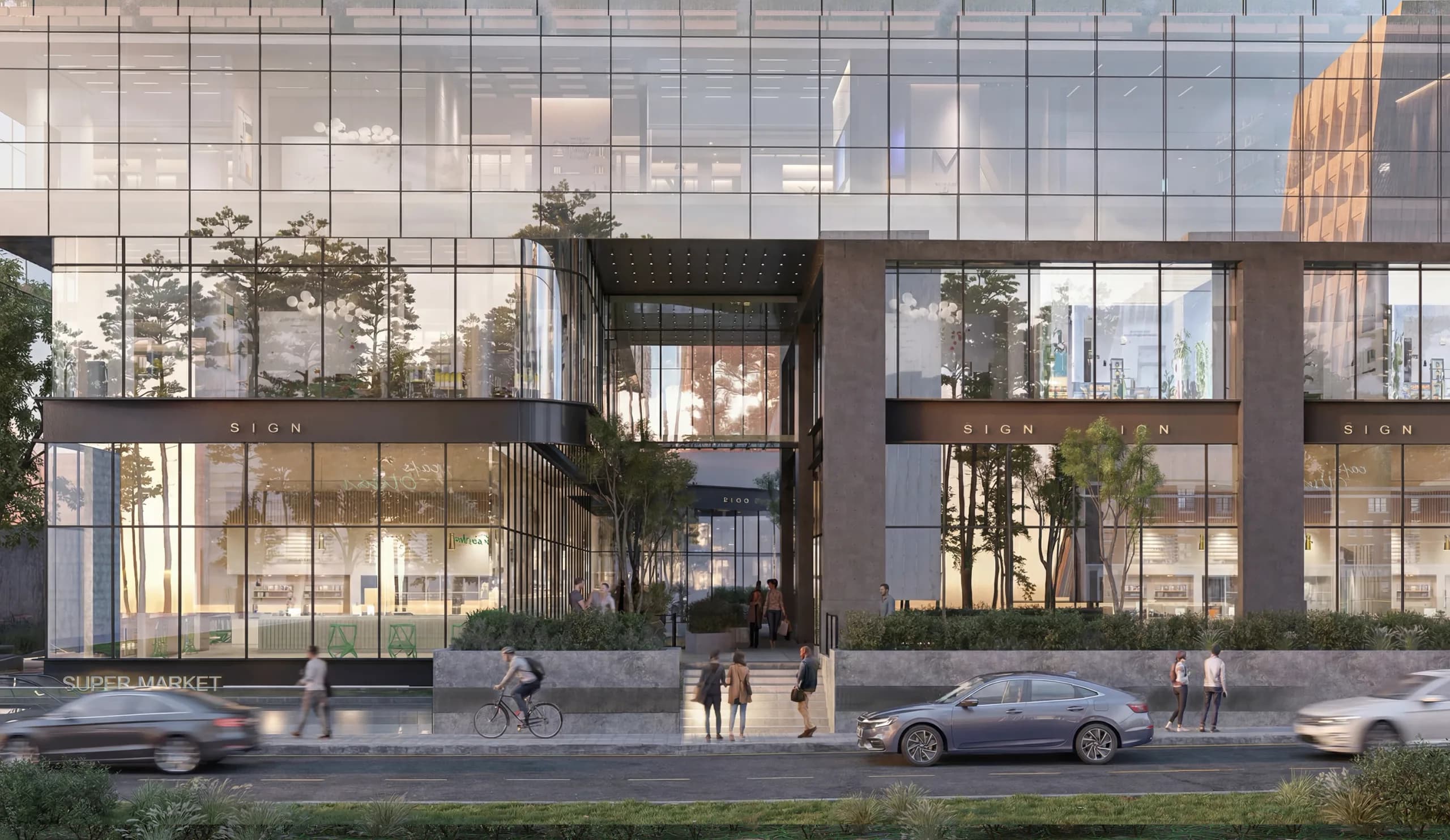 Retail Frontage & Entrance